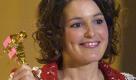 Das hatte Nicolette Krebitz wohl zu dieser Jacke inspiriert, ein echtes Gottschalk-Modell. Foto: dpa