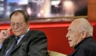 Rudolf Dreßler (SPD) und Heiner Geißler (CDU) Foto: ARD