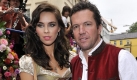 Zünftig-edel gekleidet: Der Ex-Fußballprofi Lothar Matthäus und seine Frau Liliana beim Oktoberfest. Foto: dpa