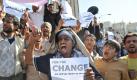 14. Februar:Die Protestwelle weitet sich aus. Wie hier im Jemen kommt es auch in Algerien wieder zu Demonstrationen gegen die Regierung. Erstmals sind zudem Proteste in Bahrain angekündigt. Foto: dpa