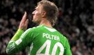 Der Wolfsburger Sebastian Polter ist einer der jungen Spieler, die in der Bundesliga für Furore sorgen. Foto: Peter Steffen Foto: dpa