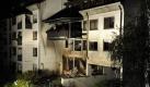 Das Haus, in dem die Explosion passierte Foto: dpa