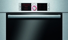 Der Bosch ist dem Modell von Siemens sehr ähnlich. 32 Liter Garraum bieten genügend Platz für vier Einschubebenen. 70 Automatikprogramme helfen bei der richtigen Kombination aus Dampf und Heißluft.  Foto: Bosch