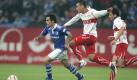 Das 1:0 erzielte Timo Gebhart (im Sprung) schon nach 15 Minuten, ... Foto: ddp