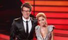 Das Moderatoren-Duo hatte wieder viele Steilvorlagen zu verwandeln: Daniel Hartwich und Sylvie van der Vaart. Foto: RTL/Stefan Gregorowius