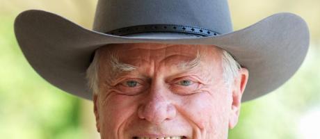 Larry Hagman im Gespräch bei «GZSZ» (Foto)