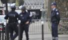 Die französische Polizei war mit einem Großaufgebot vor Ort. Foto: dpa