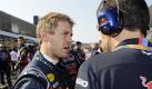 Trotz des Titels lehnt sich Sebastian Vettel (l) nicht zurück, sondern feilt bereits an der Zukunftsplanung. Foto: Franck Robichon. Foto: dpa