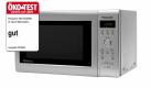 Die hier abgebildete Mikrowelle vonPanasonic wurde von Ökotest wegen seiner Energieeffizienz ausgezeichnet. DerHersteller hat auch eine Mikrowellen-Kombination mitHeißluft und Dampfgarer auf den Markt gebracht. Der Dampfgarer bereitet Speisen besonders schonend zu. Foto: Panasonic