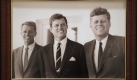 Die glorreichen Drei: Die Brüder Robert, Edward und John F. Kennedy (v.l.) auf einem Bild aus dem Jahr 1963. John war bereits Präsident, Edward Senator und Robert Justizminister im Kabinett seines Bruders. Foto: ap