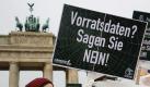 Protest gegen Vorratsdatenspeicherung in Berlin (Foto: Stephanie Pilick/Archiv) Die EU-Kommission ist nicht mehr bereit, Deutschland noch mehr Zeit für die Umsetzung der EU-Richtlinie zu geben. Foto: dpa