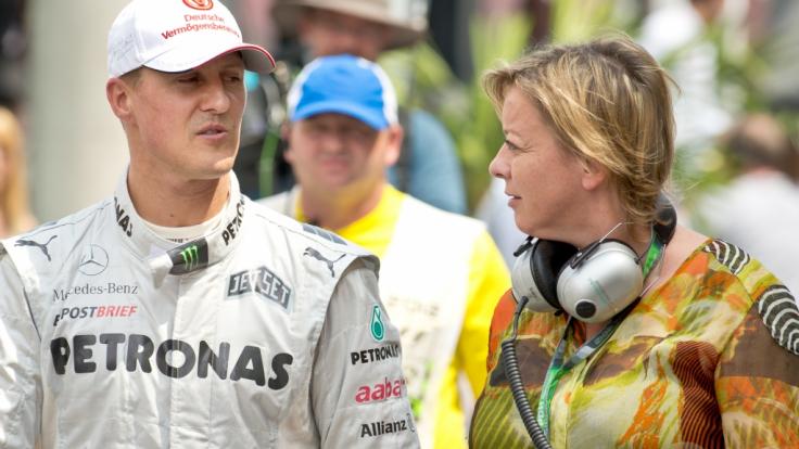 Sabine Kehm ist nicht nur die Managerin von Ex-Formel-1-Weltmeister Michael Schumacher, sondern auch von dessen Sohn Mick Schumacher.