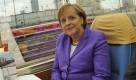 Als Schlafwagen-Trip verulkte die Opposition Merkels Wahlkampffahrt im Rheingold-Express. Damit wollte sie an ihr Vorbild, den erstenKanzler der Bundesrepublik, Konrad Adenauer, erinnern. Foto: ap