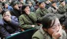 Tränen: Die Menschen in Pjöngjang beweinen den Tod des Machthabers Kim Jong Il. Foto: Kyodo Foto: dpa