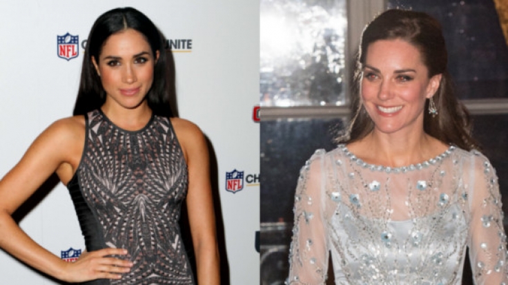 Haben eine modische Gemeinsamkeit: Meghan Markle und Kate Middleton.