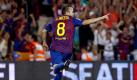 Barcelonas Andres Iniesta hat sich in der Partie gegen den AC Mailand schwer verletzt. Foto: dpa
