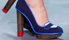 Quietschbuntes untenrum: Die Frühjahrskollektion 2011 von Tommy Hilfiger wurde während der Fashion Week in New York präsentiert. Foto: ap