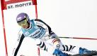 Maria Höfl-Riesch hat in St. Moritz das erste Weltcuprennen der Saison gewonnen. Foto: Urs Flueeler Foto: dpa