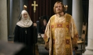 Der Ruhm Hildegards als Visionärin und Heilerin geht weit über die Klostermauern hinaus. Sogar König Friedrich Barbarossa (Devid Striesow) bittet sie um Rat. Foto: Concorde Film