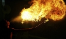 Feurige Show in Kabul (Foto)