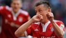 Auch Ivica Olic traf doppelt. Der Kroate eröffnete den Torreigen und erzielte seine Saisontore neun und zehn für die Bayern. Foto: dpa