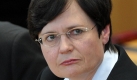 Die CDU-Politikerin Christine Lieberknecht nach dem zweiten Anlauf bei der Wahl zur thüringischen Ministerpräsidentin. Foto: dpa