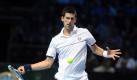 Der Serbe Novak Djokovic setzte sich in London gegn den Tschechen Tomas Berdych durch. Foto: Roger Parker Foto: dpa
