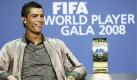 Cristiano Ronaldo of Portugal attends a press conference prior to the the Fifa World Player Gala 2008 in Zurich, Switzerland, 12 January 2009. EPA/STEFFEN SCHMIDT +++(c) dpa - Bildfunk+++ Foto: dpa