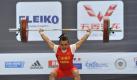 Die Chinesin Tian Yuan holte sich den WM-Titel in der 48kg-Klasse. Foto: Etienne Laurent. Foto: dpa