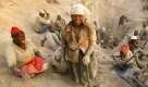 Frauen pausieren von der Suche nach Diamanten in Simbabwe. Foto: ap