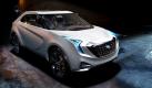 Außerdem stellt Hyundai in Detroit sein seine Curb-Studie vor: Sie trägt unverkennbar Mini-SUV-Gene und empfiehlt sich als trendiges Transportmittel für ein junges Großstadtpublikum. Foto: pi