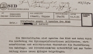 Dieses Schriftstück beweist, dass die DDR-Regierung Einfluss auf die Richter genommen hat. Mit einem kurzen Strich und dem Vermerk Vorschlag: Todesurteil erwirkte der Staatsratsvorsitzende Genosse Walter Ulbricht die Todesstrafe für einen der Spionage beschuldigten DDR-Bürger. Foto: news.de