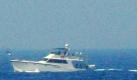 Das französische Boot Digniti mit 16 pro-palästinensischen Aktivisten an Bord. Foto: dpa
