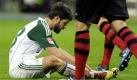 Ex-Meister Wolfsburg kommt damit weiter nicht von der Stelle. Auch Mittelfeldstar Diego konnte die Niederlage in Frankfurt nicht abwenden. Nach elf Spielen steht Wolfsburg auf Platz 12 der Tabelle. Foto: dapd