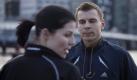 Das Verhältnis zwischen Rasmus (Søren Vejby) und seiner Kollegin und Geliebten Jasmina (Cecilie Stenspil) steht auf der Kippe. Beide sind Personenschützer und sich bei einem Einsatz näher gekommen. Das ZDF startet mit neuen Folgen der dänischen Krimiserie Protectors. Foto: ZDF/Mike Kollöffel