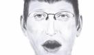 Der Mann auf diesem Phantombild hat am 8. Juli in Treuenbrietzen in der Nähe von Potsdam zwei zwölfjährige Mädchen durch Manipulationen an seinem Geschlechtsteil erschreckt, sie aber nicht angesprochen oder berührt. Der mutmaßliche Exhibitionist wird von der Polizei gesucht. Foto: ddp