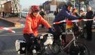 In 1001 Tagen mit dem Fahrrad um die Welt: Nicole Franke und Tobias Pieper haben einmal den Globus umrundet. Foto: dpa