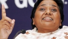 Mayawati, Chefin der Bahujan Samaj Party (BSP) und Kandidatin fr das Amt der indischen Premierministerin, gestikuliert whrend einer Pressekonferenz in Neu Delhi (Archivfoto). Foto: dpa