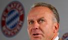 Karl Heinz Rummenigge ist mit der derzeitigen Leistung seiner Bayern nicht zufrieden. Foto: Peter Kneffel  Foto: dpa
