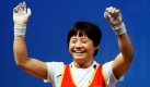 LiXueying gewann die Goldmedaille bei der Weltmeisterschaften in Goyang im Gewichtheben und erzielte insgesamt 239 Kilogramm. Foto: ap