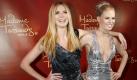 Heidi Klum mit Wachsfigur (Foto)
