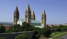 A file picture dated 08 June 2004 show the Cathedral of Pecs, some 190 kms south of Budapest, Hungary. Pecs will be one of the three European Capitals of Culture in 2010 along with Essen, Germany, and Istanbul, Turkey. Foto: dpa