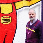 Peter Karrow ist nicht der Minol-Pirol, aber der letzte Minol-Tankwart.