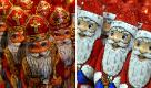 Auch Schoko-Nikoläuse sind Schwergewichte, wenn es um die Kalorien geht. Im Schnitt bringen die süßen Vettern des echten Weihnachtsmanns pro 100 Gramm bis zu 580 Kilokalorien auf das Kalorienkonto.
 Foto: ddp
