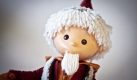 
Eine Puppe der Kinderfernsehfigur 'Unser Sandmann', aufgenommen am Dienstag  im RBB Fernsehzentrum in Berlin bei einer Pressekonferenz anlässlich des 50-jährigen Jubiläums der Erstausstrahlung. Am 22. November 1959 sagte das Sandmännchen erstmals Kindern in Deutschland Gute Nacht. Seitdem werden jeden Abend rund 1,5 Millionen kleine und große Zuschauer vom Sandmännchen motiviert, ins Bett zu gehen. Foto: ddp