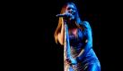 Die britische Soul-Sängerin Joss Stone performt gefühlvoll einen ihrer Songs bei einem Konzert in Lissabon. Foto: ap