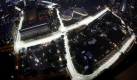 Der Marina Bay Street Circuit in Singapur aus der Vogelperspektive. Foto: dpa