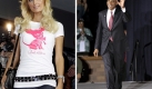 John McCain vergleicht seinen Rivalen Obama (rechts) in TV-Werbespots mit dem Hollywood-Sternchen Paris Hilton. Er ist die grte Berhmtheit in der Welt. Aber ist er bereit zu fhren? Partygirl Hilton feuert zurck: In ihrem Video verspottet sie McCain als faltigen, weihaarigen Typen und gibt augenzwinkernd ihre eigene Kandidatur bekannt. Foto: dpa