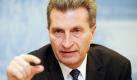 Günther Oettinger, Deutschland: Energie. Foto: dpa