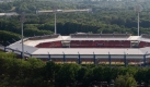 13. Easycredit-Stadion - Nürnberg (46.780) - 1. FC Nürnberg 
Das Easycredit-Stadion (bis 14. März 2006 Franken-Stadion; vormals Städtisches Stadion; Eigenschreibweise easyCredit-Stadion) in Nürnberg ist ein gemischtes Sportstadion, es ist also ebenso für Fußballspiele geeignet wie für Leichtathletikveranstaltungen. Das Stadion ist Heimstadion des 1. FC Nürnberg. In direkter Nachbarschaft befindet sich die Arena Nürnberger Versicherung. Das Stadion war Bestandteil des Reichsparteitagsgeländes. WIKIPEDIA Foto: wikipedia